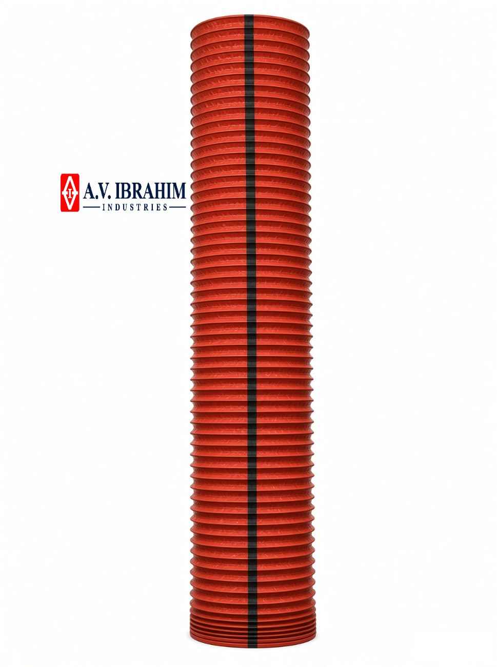 Silicone bellows red