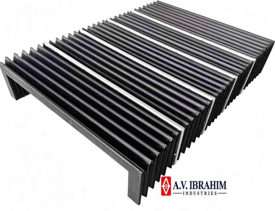 Elastic Bellows on Machine