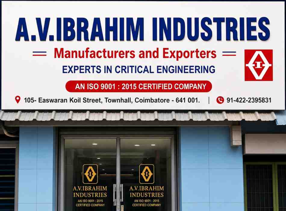 Registered Office - A.V. Ibrahim Industries