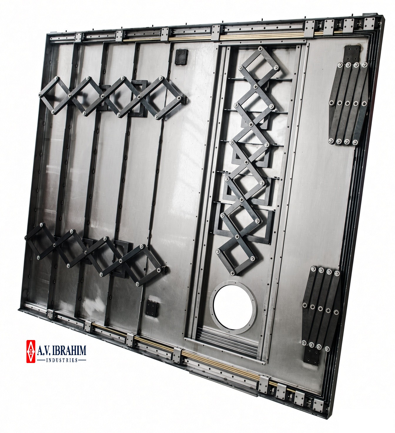 Telescopic cover top view