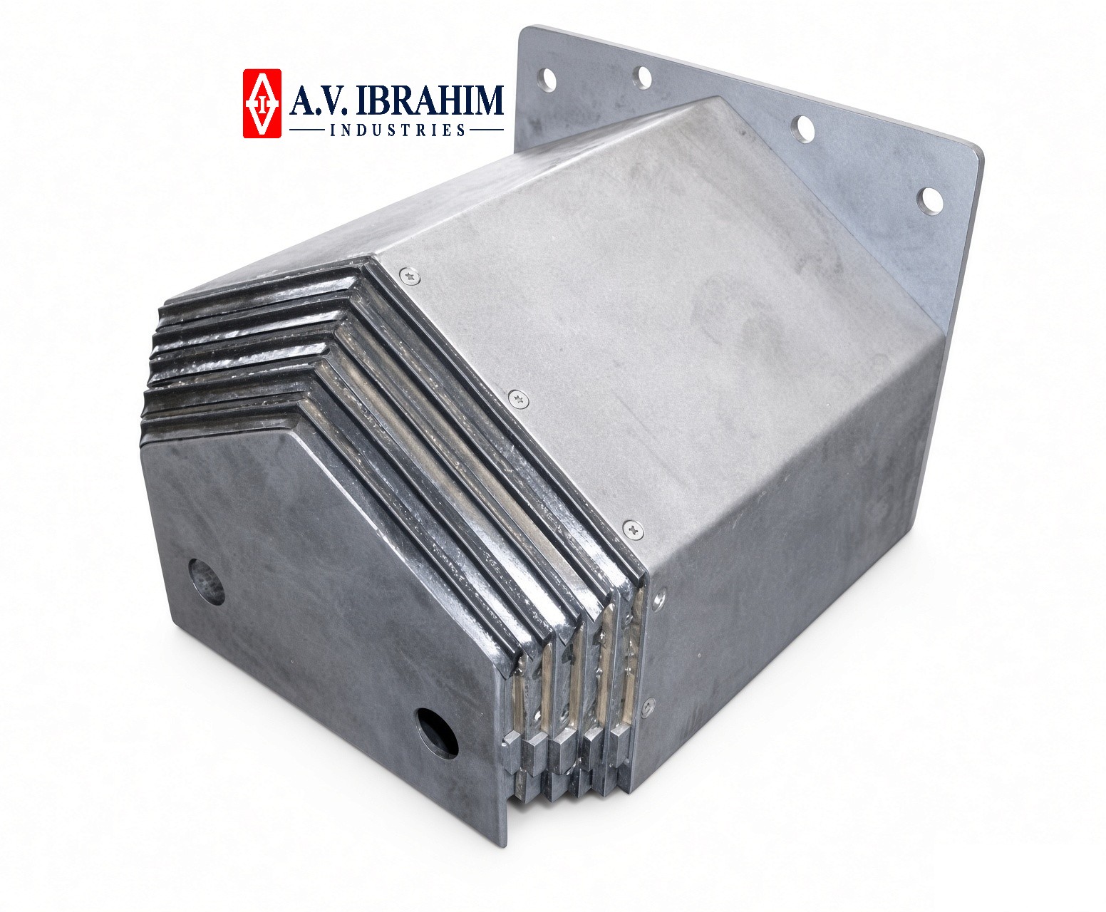 Curved telescopic cover